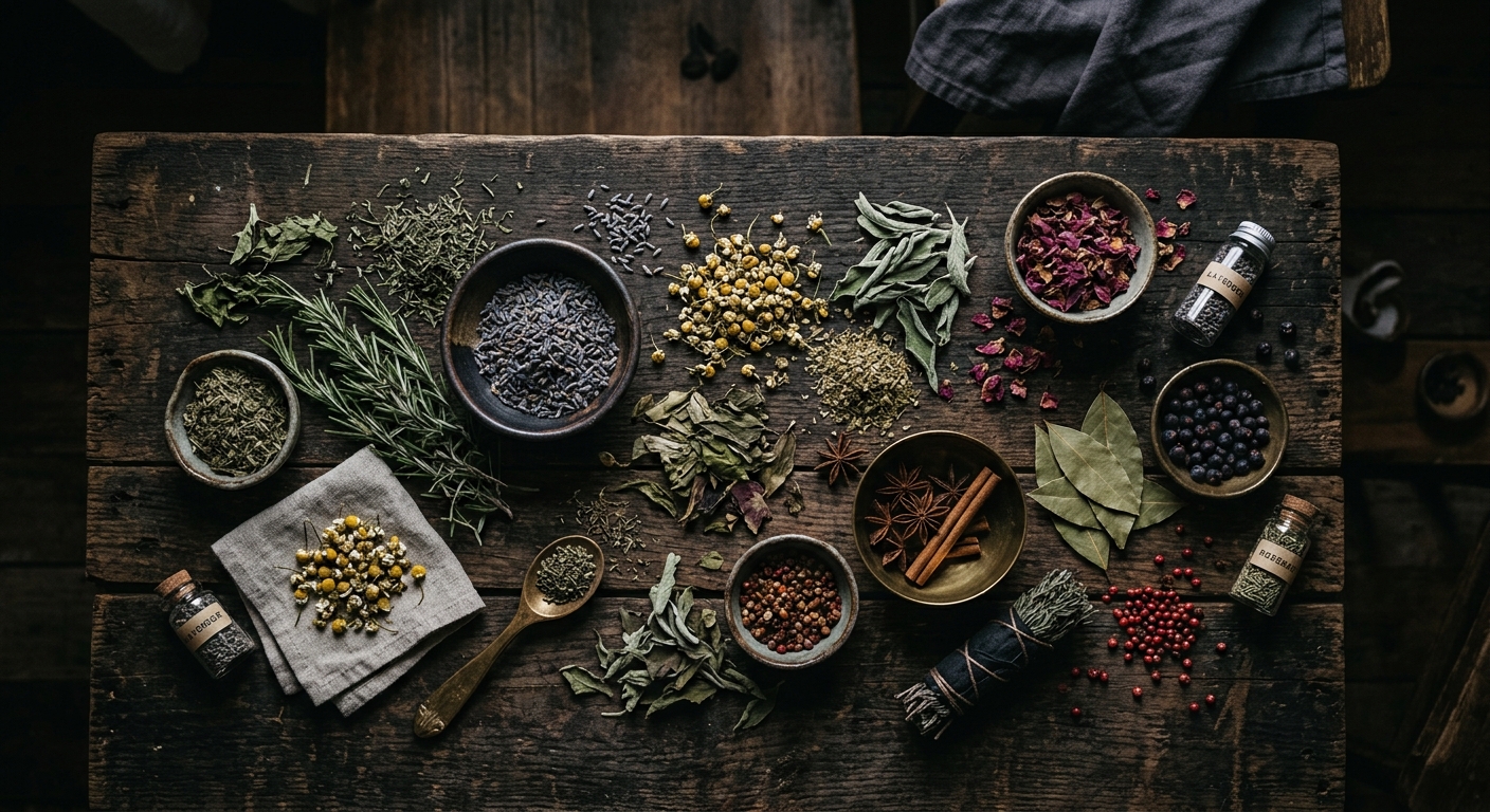 Bottles and glassware representing the practical amaro map